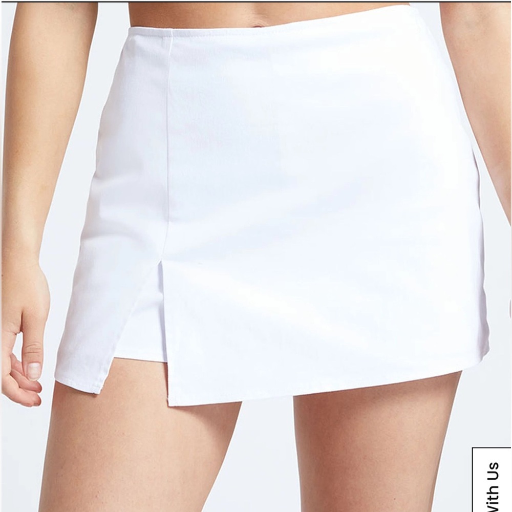 Pacsun LA Hearts Slit Mini Skort
